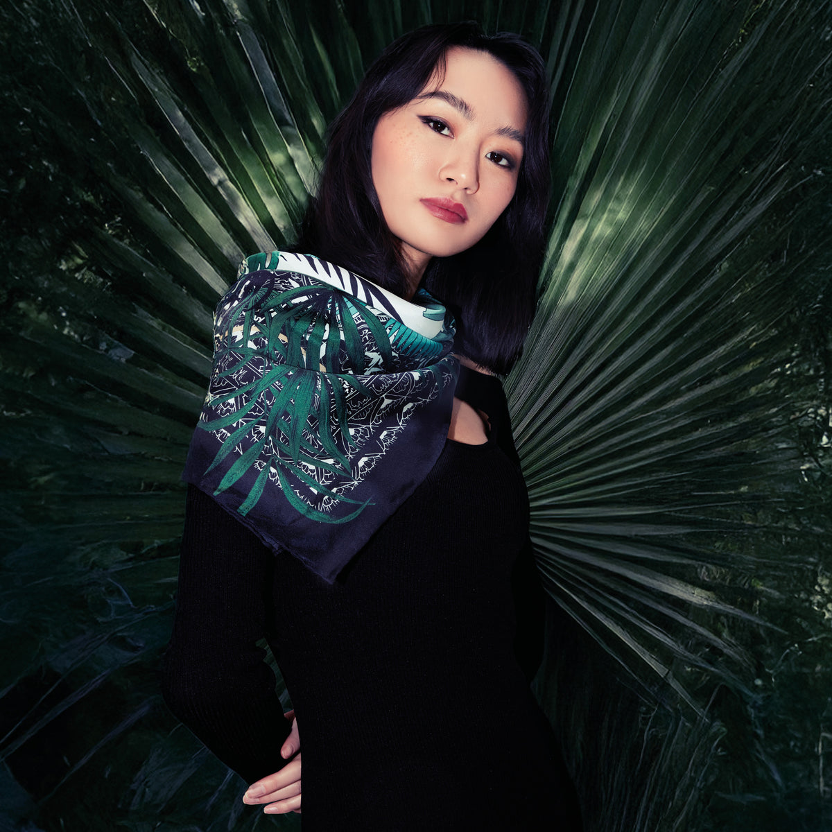 Carré de soie 90 Le Livre de la Jungle